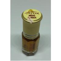 MİSKİ AMBER - Attar Gold Series, Alcohol-Free Essence, 3 ml, 1 Box (12 Pieces)