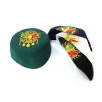 Prayer Cap - Ottoman Coat of Arms Molded Cap - 1 Pack (12 Pieces)