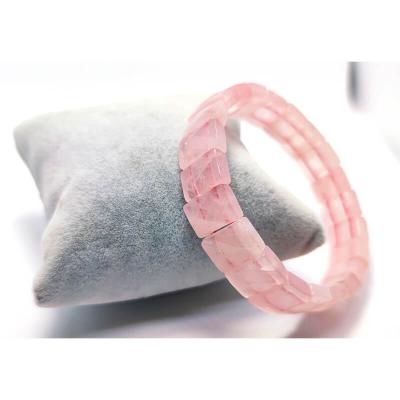 Rose Quartz, Natural Stone Rolex Bracelet