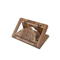 Rahle, Desktop Wooden Rahle, Quran Reading Stand, 2 Tiers - 1 PC