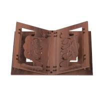 Desk, MDF Wooden Desk, Quran Reading Table, Butterfly Model - 2 pcs