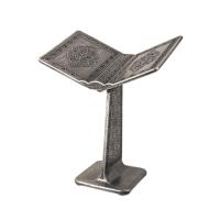 Desk, Plastic Resurrection Chair, Quran Reading Table - Silver Color