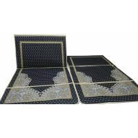 Prayer Prayer Rug, Foldable Prayer Rug with Backrest, Back Support - 2 Piece